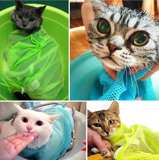 SoftMesh Cat Grooming Bag™