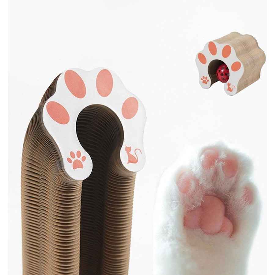 Magical Folding Cat Scratcher Toy