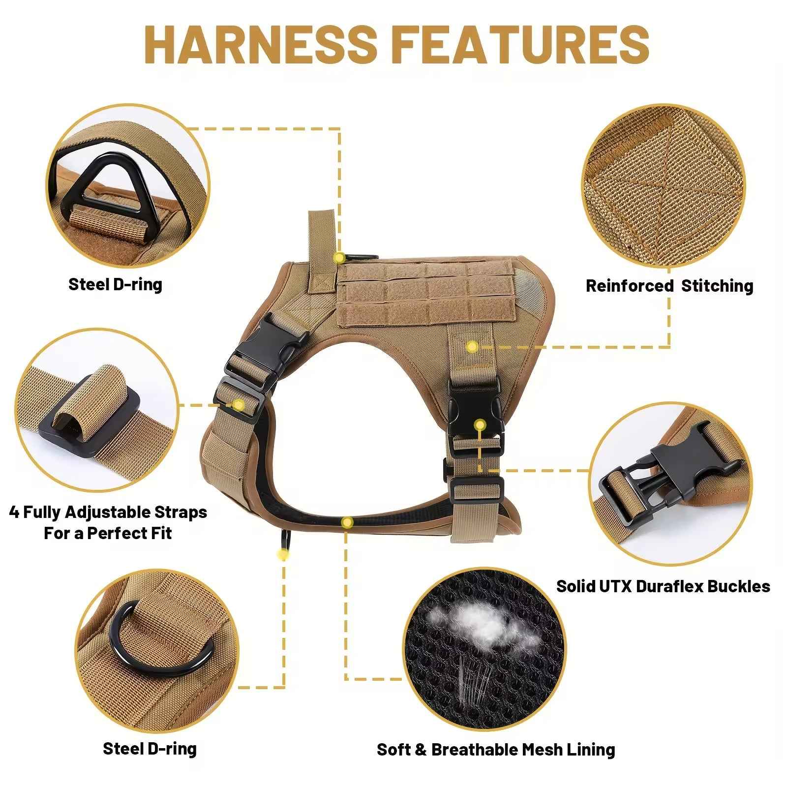 K9 Tactical Pro Harness™