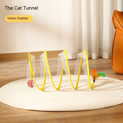FoldPlay Interactive Cat Tunnel™