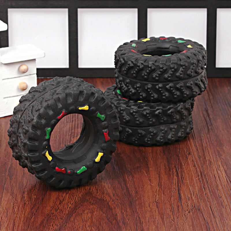 TireTalk Squeaky Chew Toy™