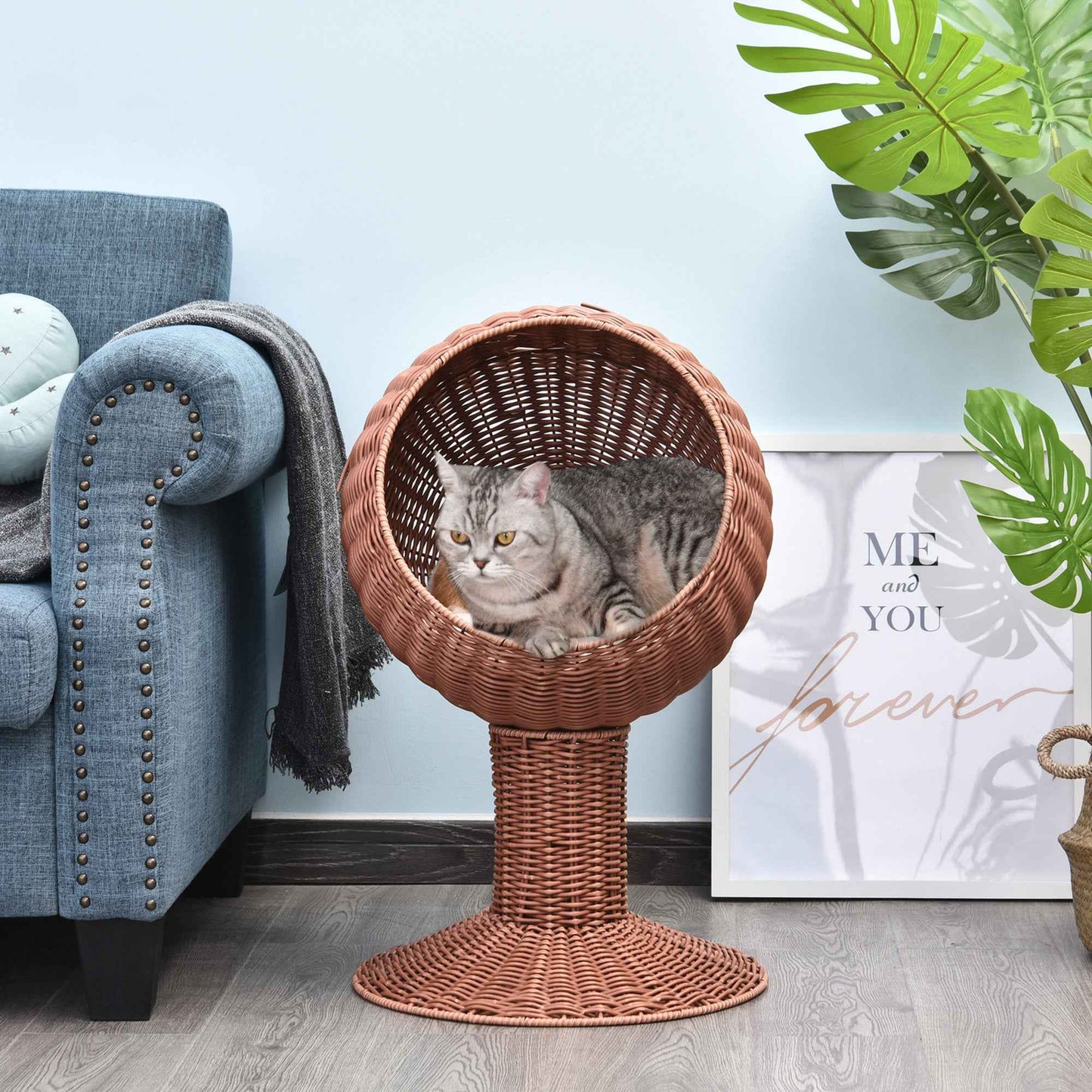 CozyNest Rotating Cat Pod™
