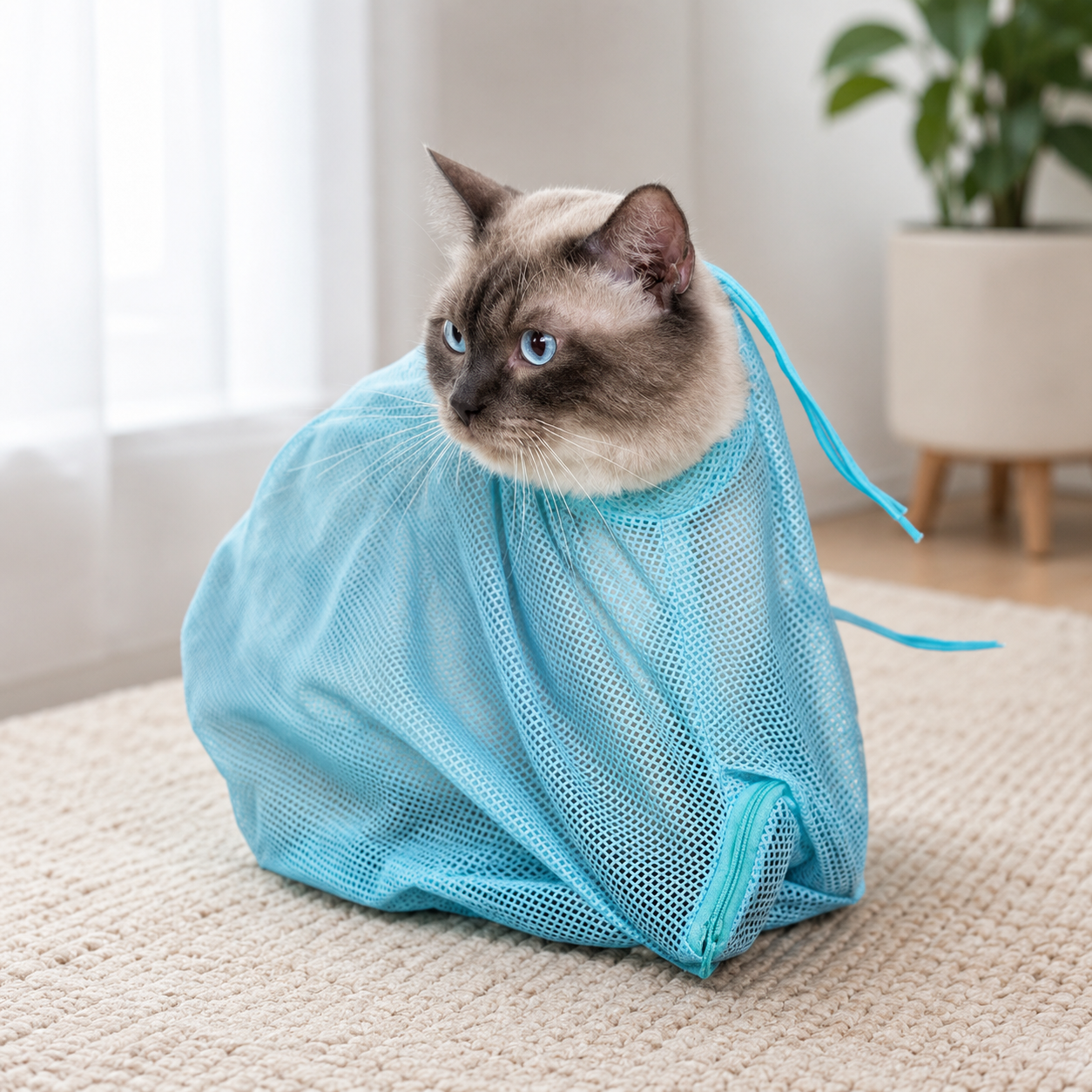 SoftMesh Cat Grooming Bag™