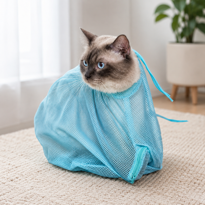 SoftMesh Cat Grooming Bag™
