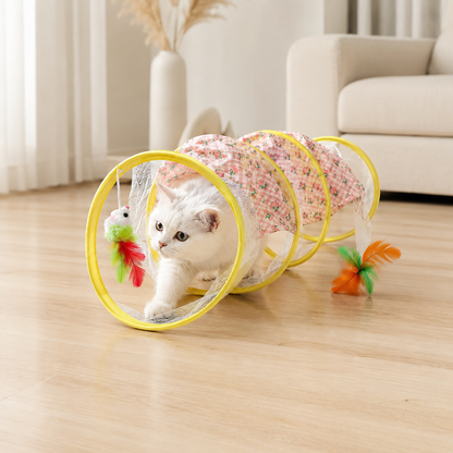 FoldPlay Interactive Cat Tunnel™