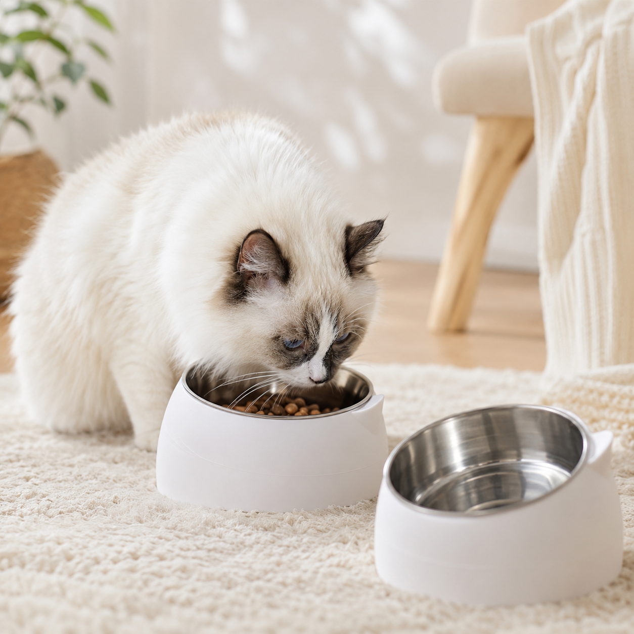 TiltFeast Stainless Steel Bowl™