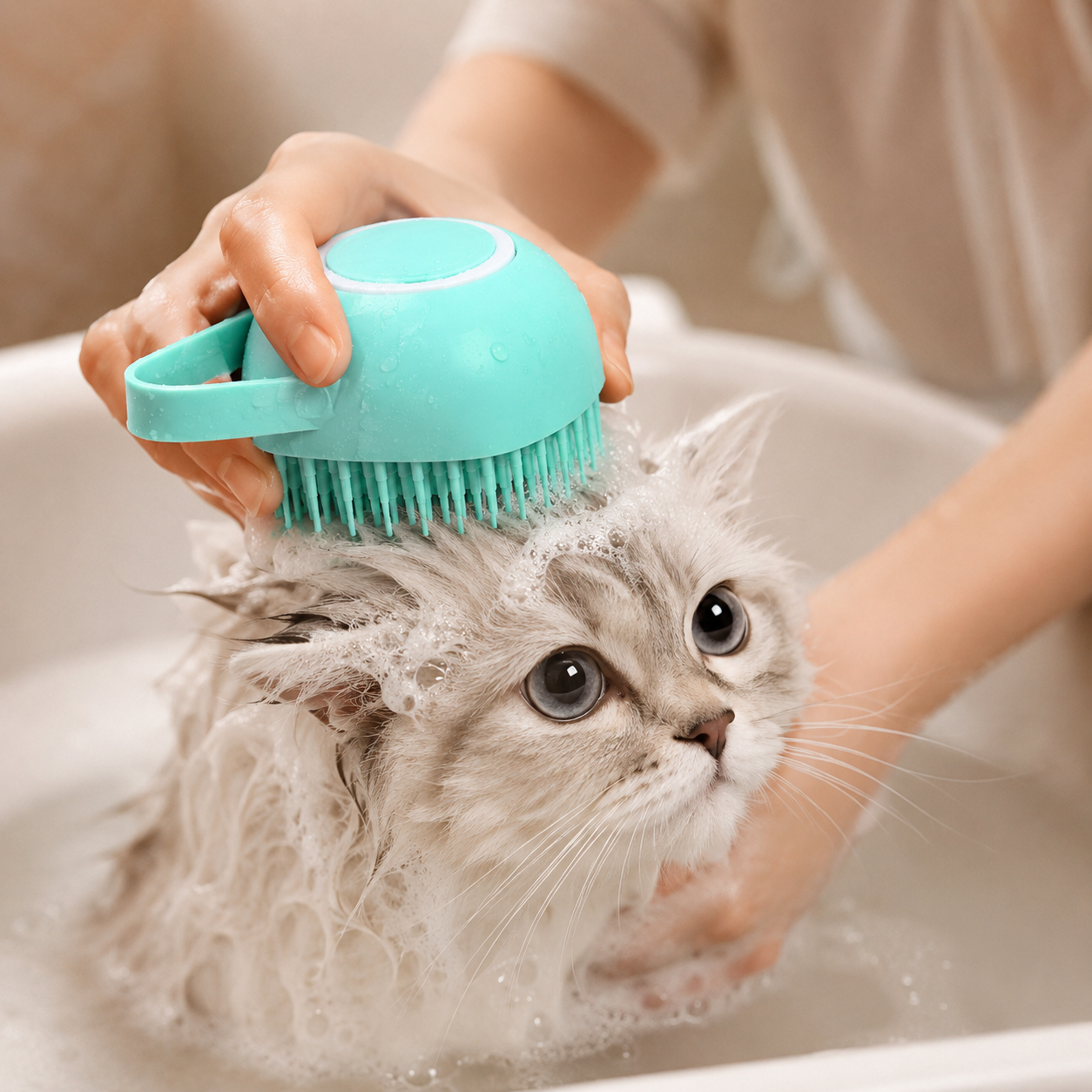 SilkTouch Silicone Bath Brush™