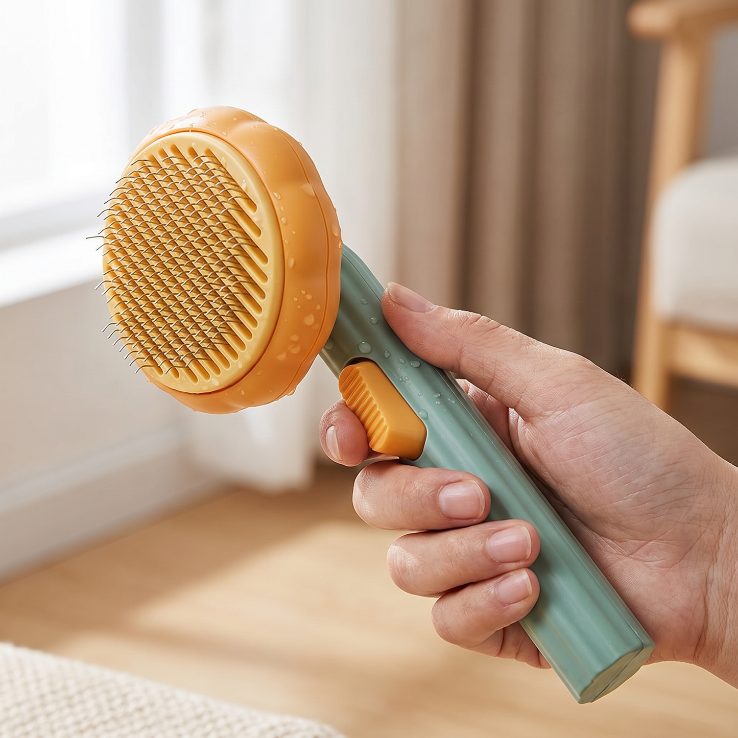 PumpkinGlow Self-Cleaning Brush™