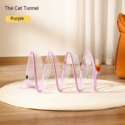 FoldPlay Interactive Cat Tunnel™
