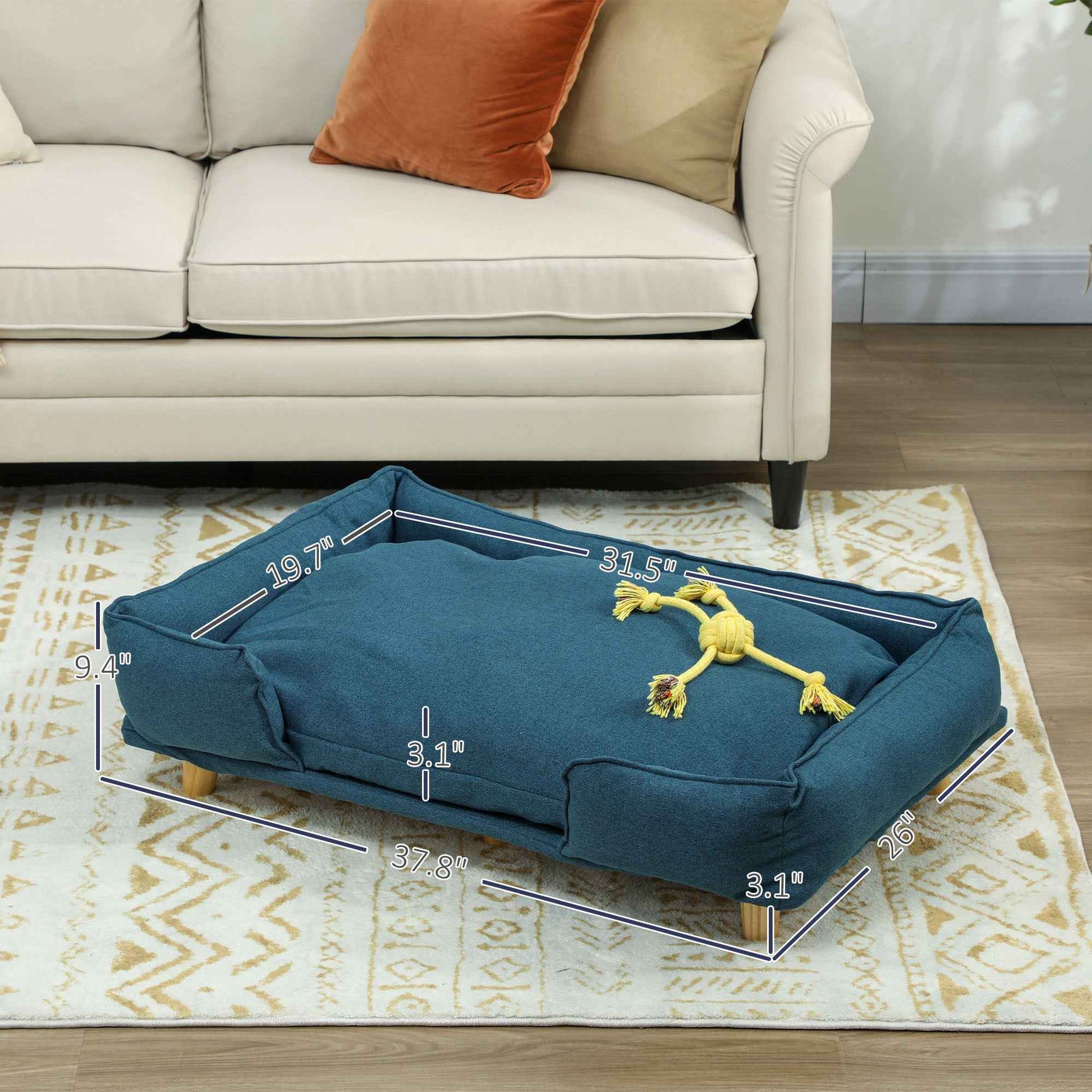 LuxePaw Raised Dog Sofa™