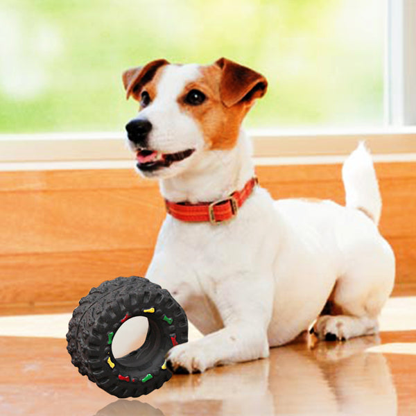 TireTalk Squeaky Chew Toy™