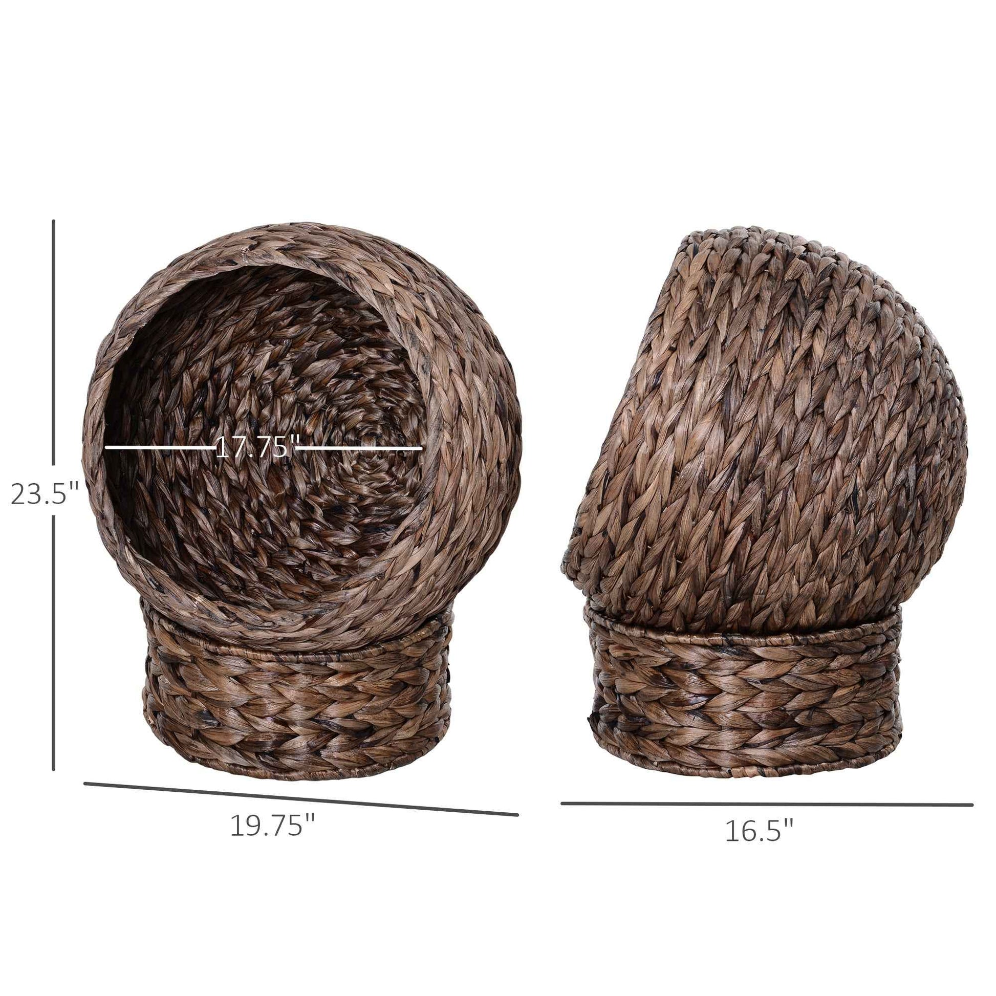 CozyWeave Rotating Cat Egg Chair™