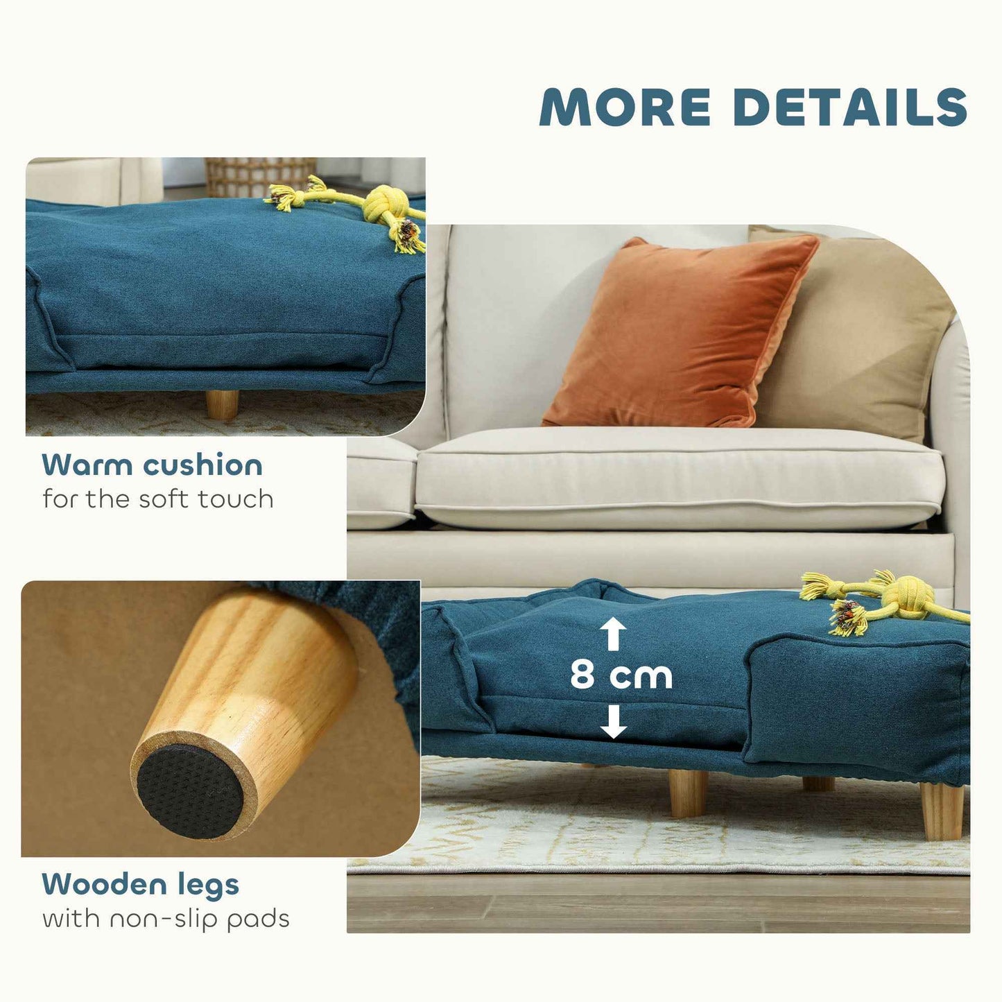 LuxePaw Raised Dog Sofa™